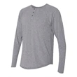 Next Level Triblend Long Sleeve Henley