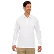 Men's Tall Pinnacle Performance Long-Sleeve Pique Polo