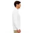 Men's Tall Pinnacle Performance Long-Sleeve Pique Polo
