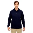 Men's Tall Pinnacle Performance Long-Sleeve Pique Polo
