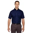 Men's Tall Optimum Short-Sleeve Twill Shirt