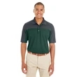 Men's Balance Colorblock Performance Pique Polo