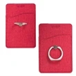 RFID Phone Pocket With Metal Ring Phone Stand