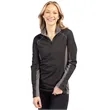 Clique Ice Pique Colorblock Womens Half Zip Tech Pullover