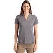 Cutter & Buck Forge Eco Heathered Stretch Womens Blade Top