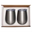 Prime Line Duo Vacuum Stemless Wine Tumbler Gift Set