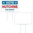 Corrugated Yard Sign - 1 or 2 Colors - 1 Side