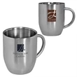 Prime Line 12oz Double Wall Stainless Steel Coffee Mug