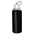 Prime Line 18oz Glass Bottle With Color Silicone Sleeve