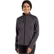 Cutter & Buck Peshastin Fleece Recycled Womens Full Zip J...