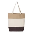 Q-Tees 11L Tri-Color Tote