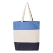 Q-Tees 11L Tri-Color Tote