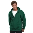 Adult 9.5oz., 80% cotton/20% polyester Full-Zip Hooded Sw...