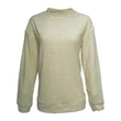 J. America Women's Weekend Terry Mock Neck Pullover