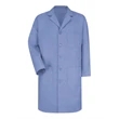 Red Kap Button Front Lab Coat Extended Sizes