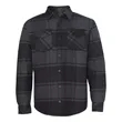 Burnside Men's Quilted Flannel Shirt Jacket
