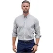 Cutter & Buck Stretch Oxford Stripe Mens Big and Tall Lon...