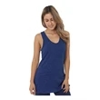 Bayside Women's USA-Made Triblend Tank