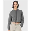 BELLA + CANVAS Women's Crop Fleece Hoodie