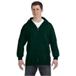 Adult 9.7 oz. Ultimate Cotton® 90/10 Full-Zip Hooded Swea...