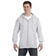 Adult 9.7 oz. Ultimate Cotton® 90/10 Full-Zip Hooded Swea...