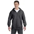 Adult 9.7 oz. Ultimate Cotton® 90/10 Full-Zip Hooded Swea...