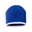 Sportsman 8" Bottom-Striped Beanie