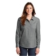 Port Authority Ladies Slub Chambray Shirt.