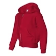 JERZEES NuBlend® Youth Full-Zip Hooded Sweatshirt