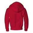 JERZEES NuBlend® Youth Full-Zip Hooded Sweatshirt
