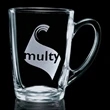 Dundas Clear Mug - Deep Etch 11oz