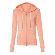 MV Sport Women's Angel Fleece Full-Zip Hooded Sweatshirt