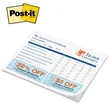 Post-it® Custom Printed Notepad - 6" x 8"