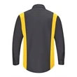 Red Kap Performance Plus Long Sleeve Shirt with OilBlok T...