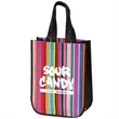 MINI multi-stripe RECYCLED TOTE