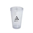 500 ML. (17 OZ.) DOUBLE WALLED TUMBLER WITH STRAW