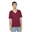 American Apparel USA-Made Fine Jersey V-Neck Tee