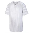 Augusta Sportswear Pinstripe Full Button Baseball Jersey