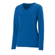 Augusta Sportswear Women's Long Sleeve V-Neck Wicking T-S...