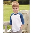 Augusta Sportswear Toddler Three-Quarter Sleeve Baseball ...