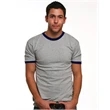 Bayside USA-Made Ringer Tee