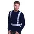 Bayside USA-Made Hi-Visibility Long Sleeve Tee