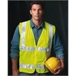 Bayside USA-Made Mesh Safety Vest