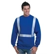 Bayside USA-Made Hi-Visibility Crewneck Sweatshirt