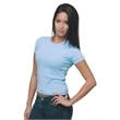 Bayside Women's USA-Made Cap Sleeve T-Shirt