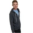 Bayside USA-Made Unisex Full-Zip Fleece Jacket