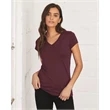 BELLA + CANVAS Women's Jersey V-Neck Tee