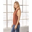 BELLA + CANVAS Women's Flowy Scoop Muscle Tank