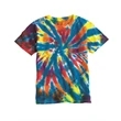 Dyenomite Youth Rainbow Cut-Spiral T-Shirt