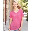 J. America Women's Oasis Wash V-Neck T-Shirt